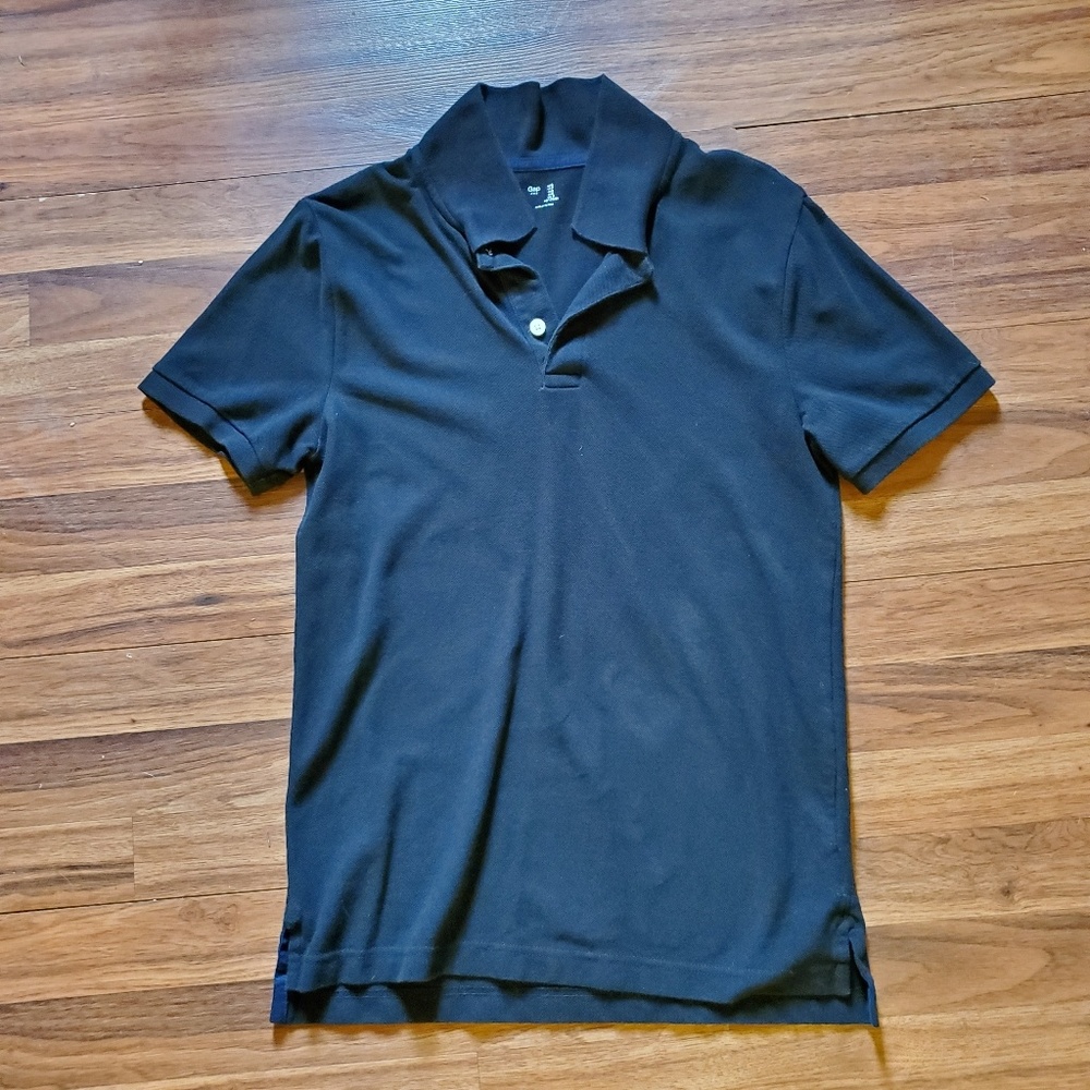 Polo style collared tee